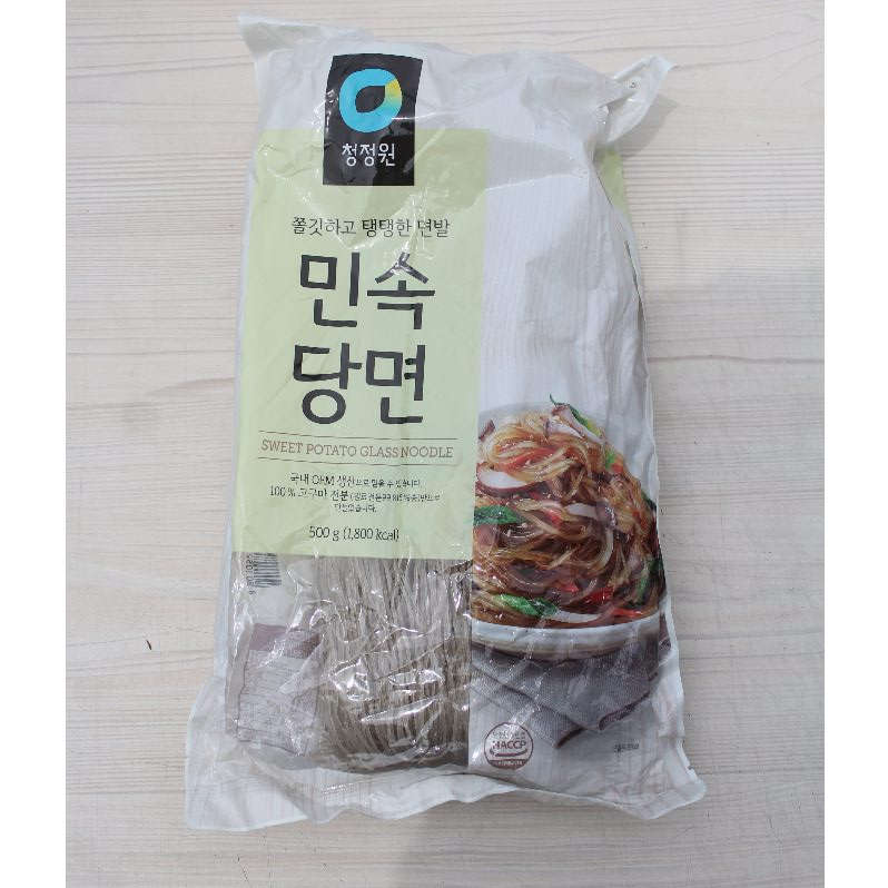 

Daesang Chung Jung One Sweet Potato Glass Noodle / Bihun Ubi - 500Gram