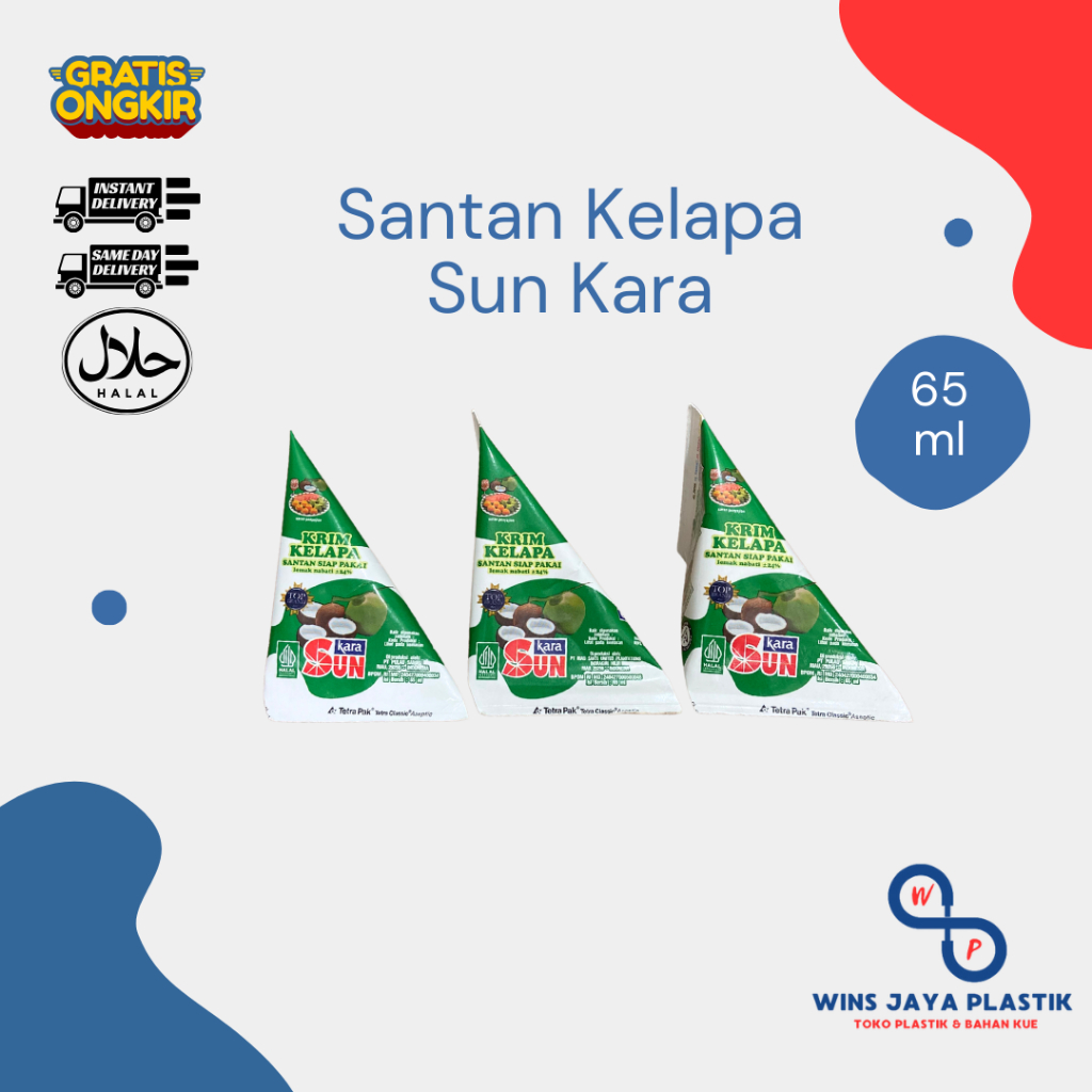 

Sun Kara Santan 65 ml | Krim Kelapa Santan