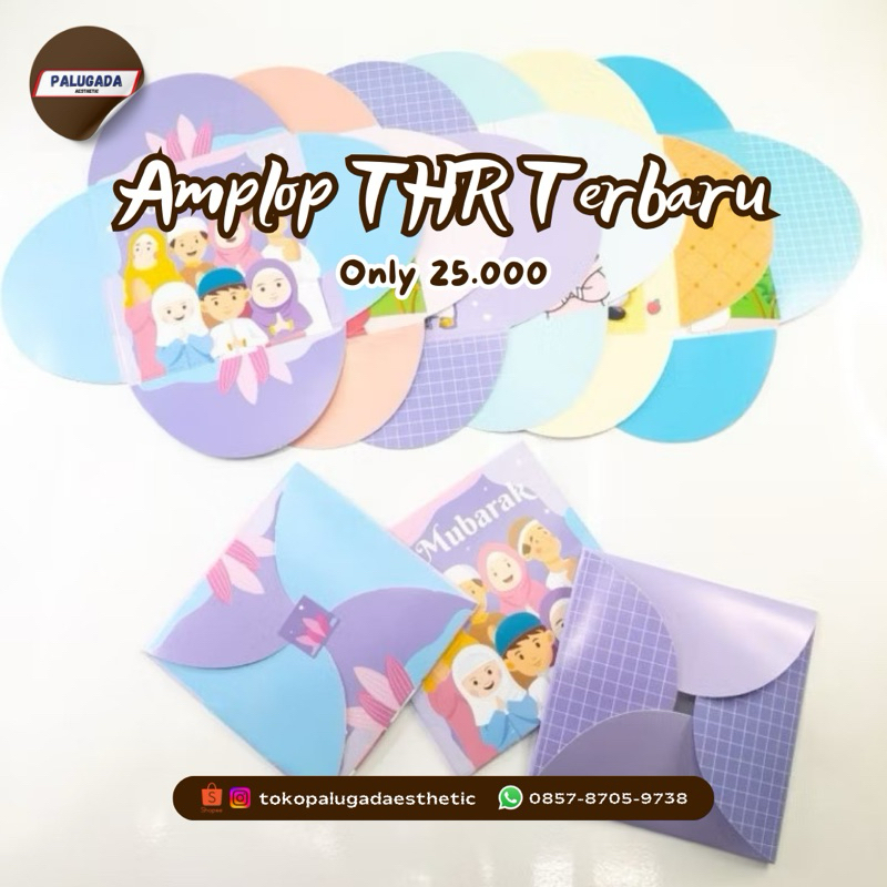 

[SAMARINDA] AMPLOP THR TERBARU ISI 25pcs