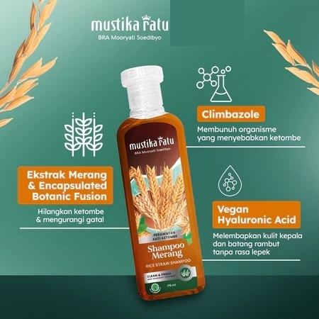 Mustika Ratu Shampoo 175ml