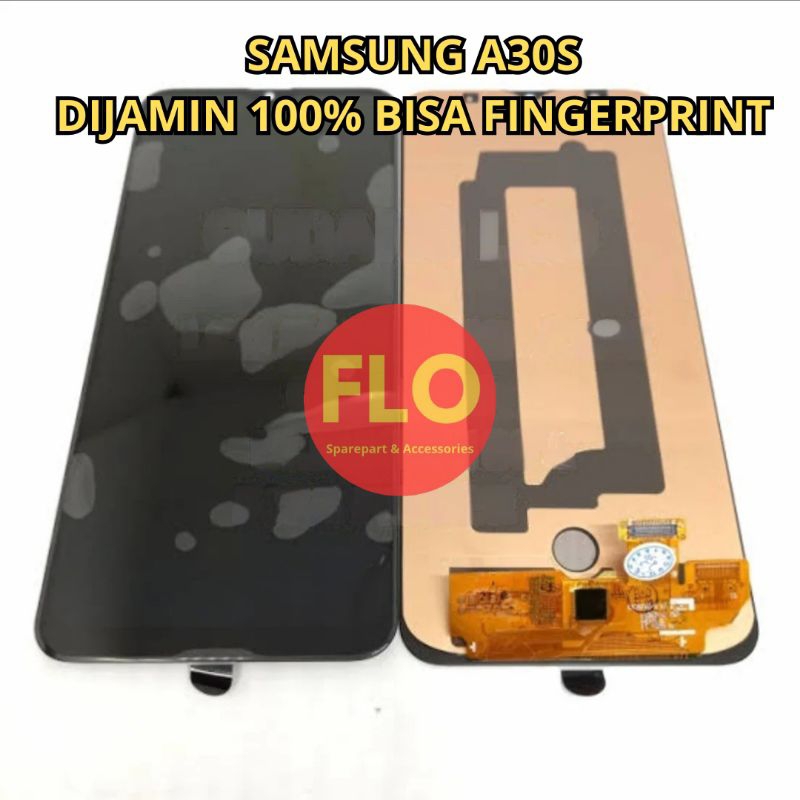 LCD TOUCHSCREEN SAMSUNG A30S OLED SUPPORT FINGERPRINT FULLSET