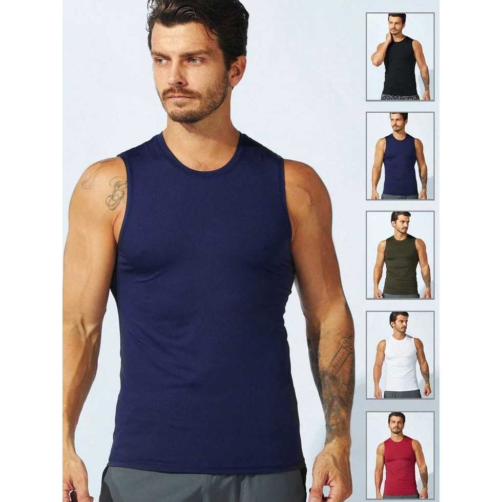 PROMOPAKET 5PCS YUKENSI PRIA POLOS BODDY FIT