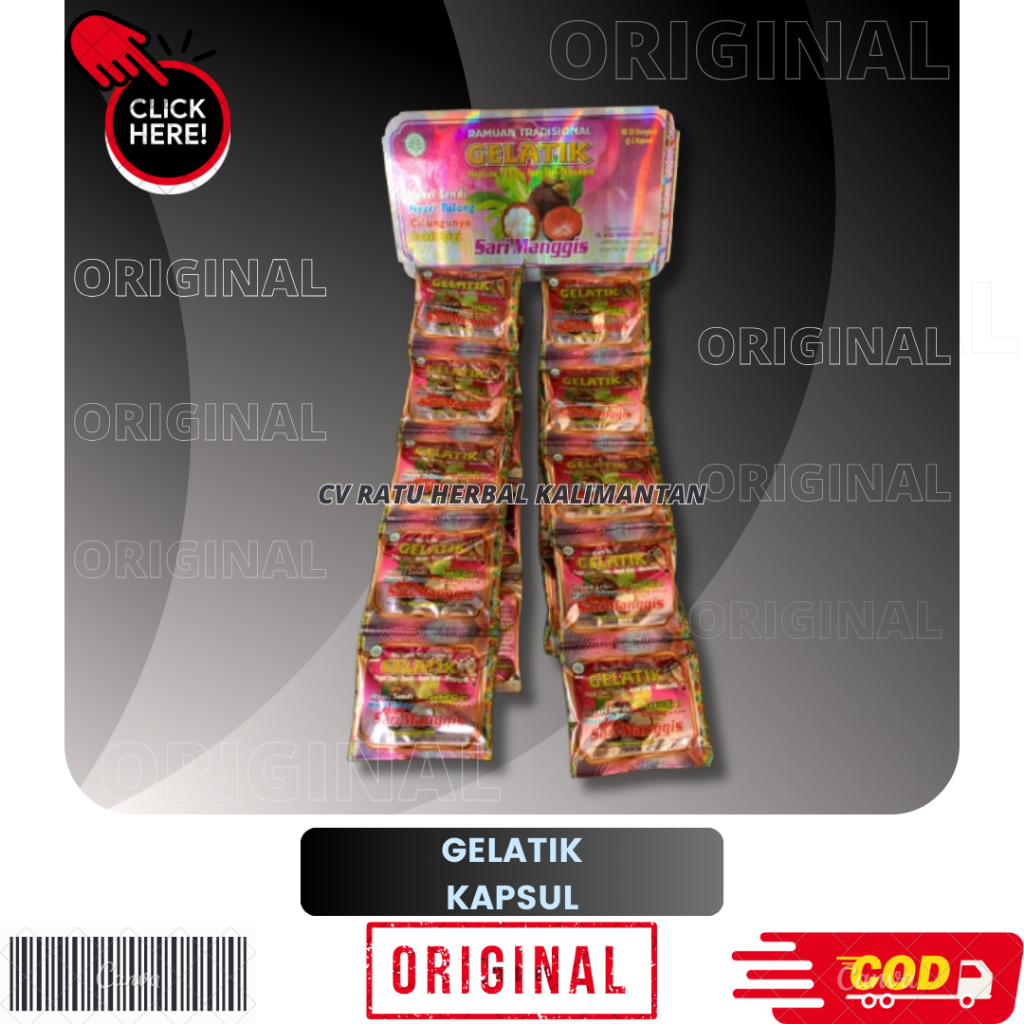 Gelatik Kapsul Sari Manggis 1 HANGER ORIGINAL