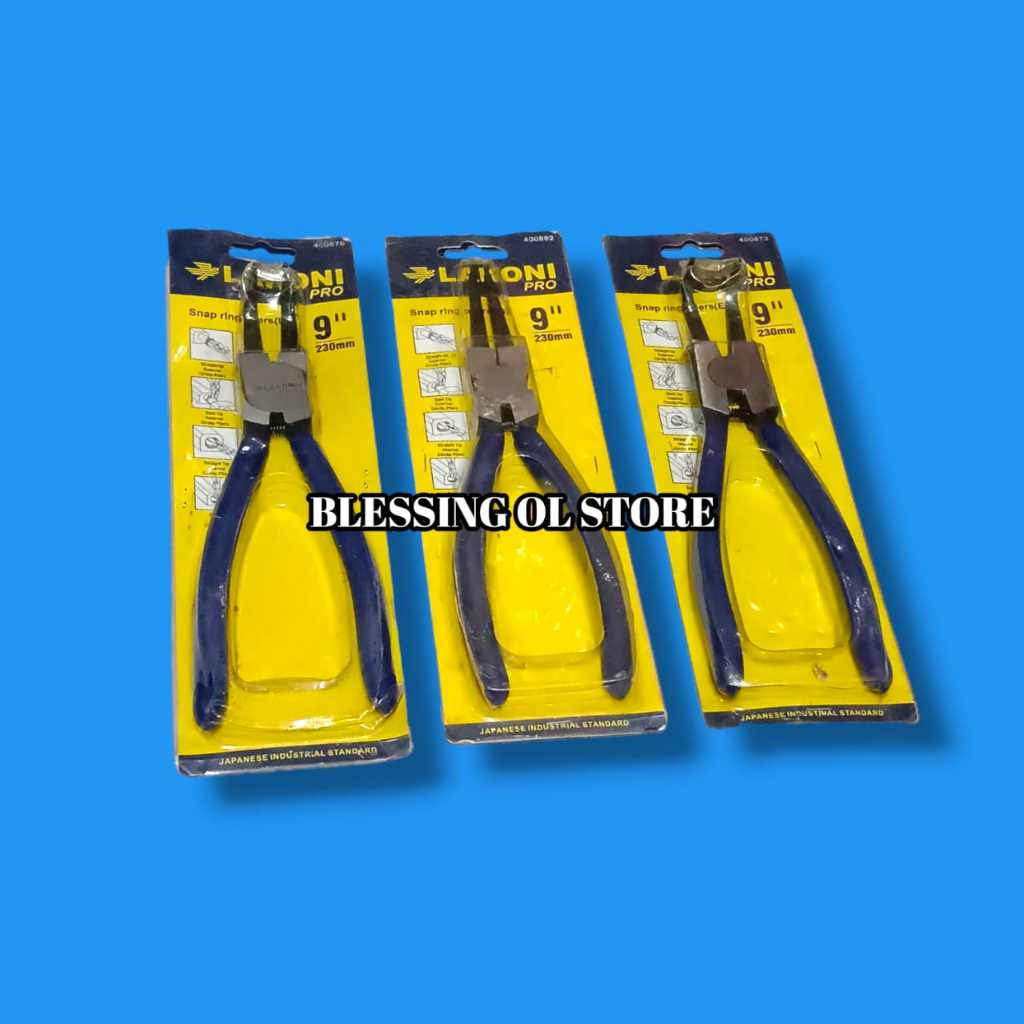 Lakoni tang snap ring 9" / tang snapring 9 inch / tang sepi