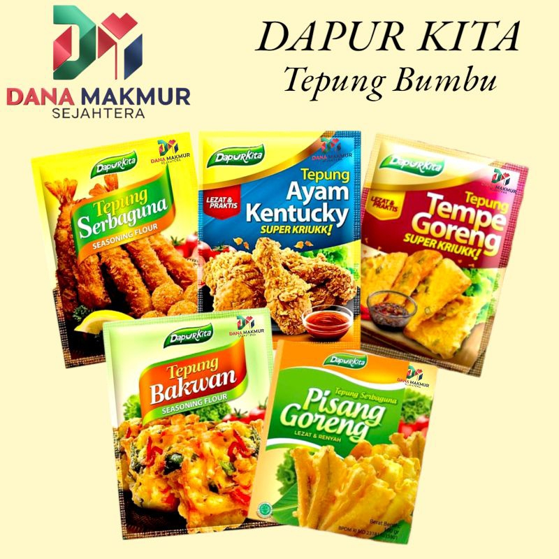 

TEPUNG GORENG BUMBU SUPER KRIUK DAPUR KITA