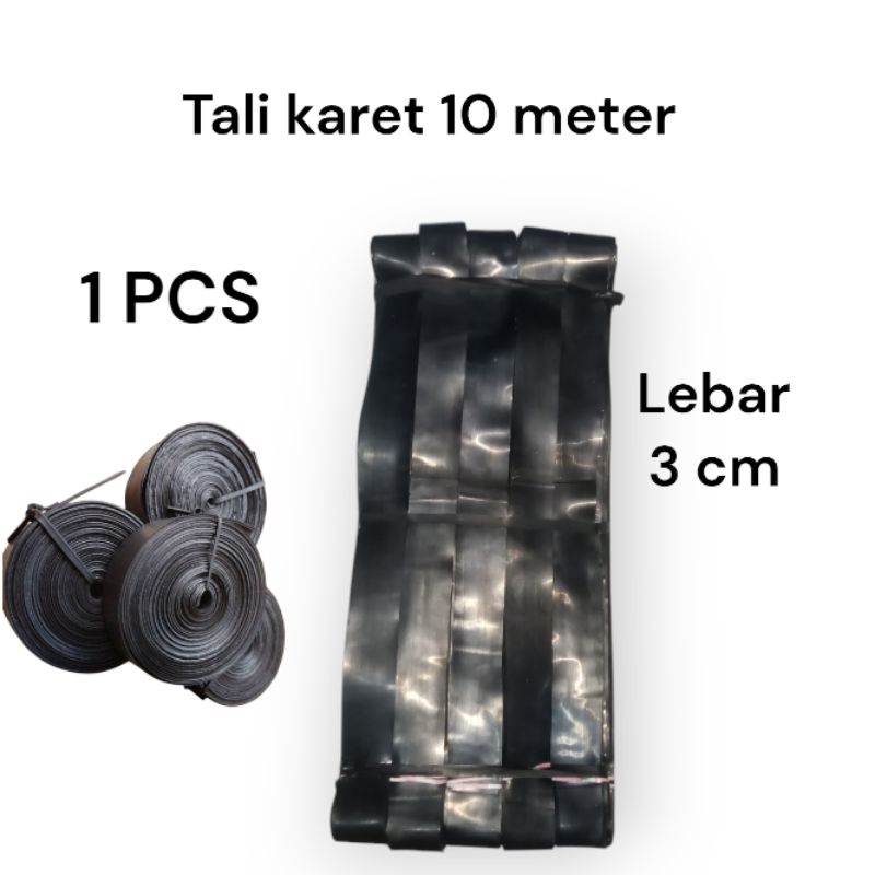 

TALI KARET ikat barang 10 meter 1 PCS