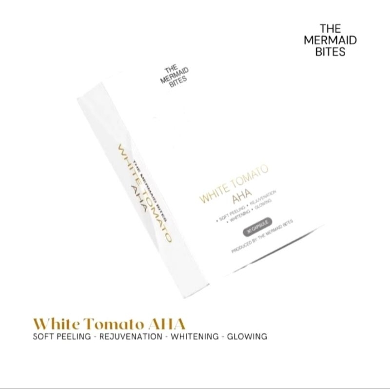 The Mermaid  Bites White Tomato AHA utk 30 hari