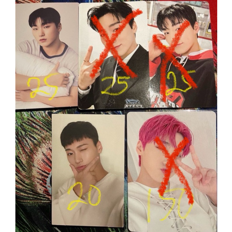 ATEEZ PHOTOCARD SAN PC SAN ‼️