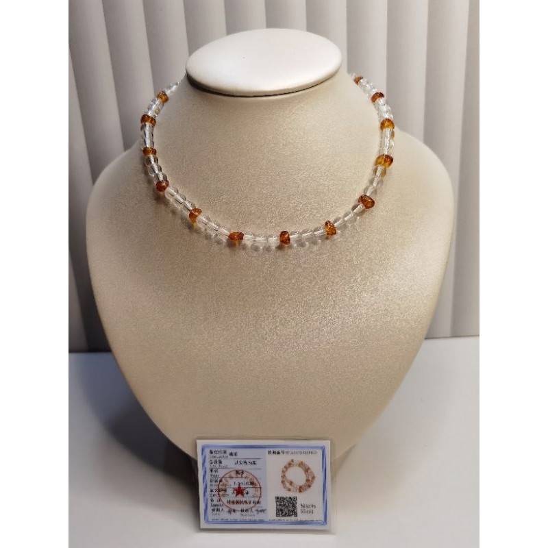 Kalung Amber Asli untuk Anak Bayi + Sertifikat