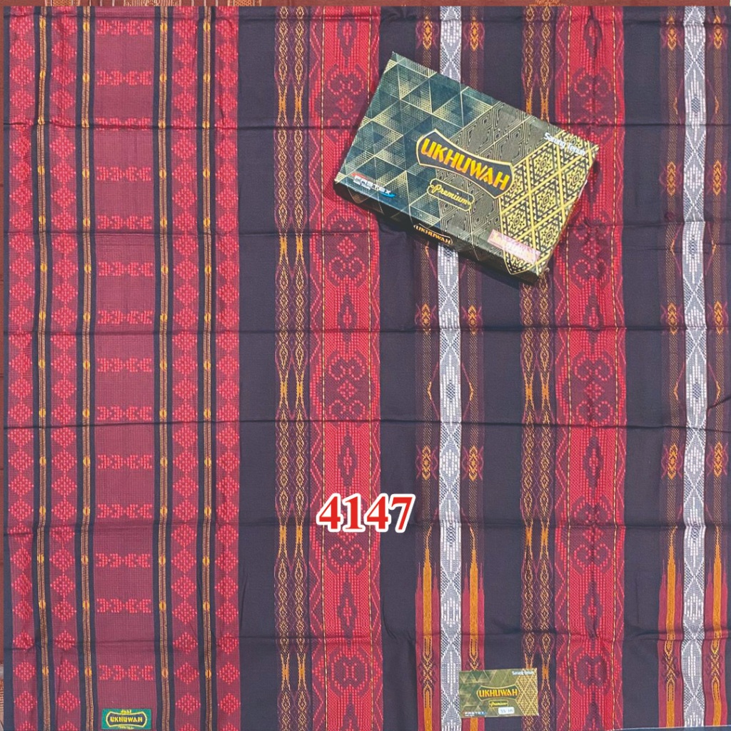 SARUNG BATIK UKHUWAH PREMIUM JACQUARD JAGUAR MACAM CORAK MOTIF WARNA BAHAN TR MURAH