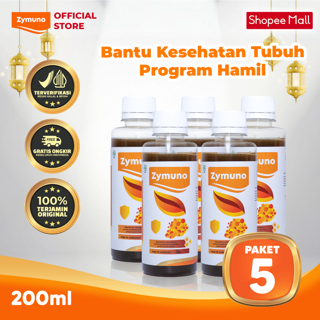 Paket 5 Box Zymuno 100% ORIGINAL