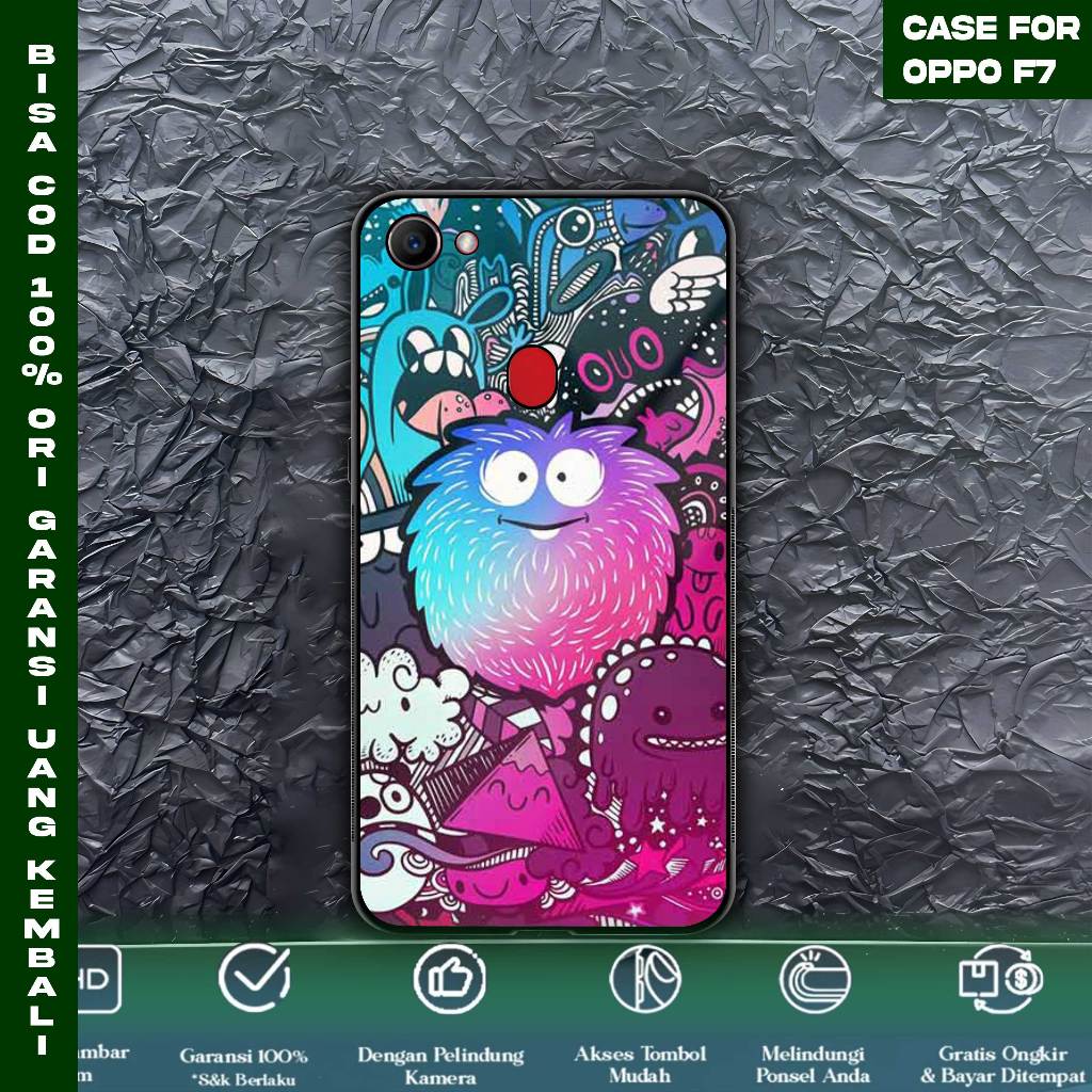 Case Oppo F7 Softcase Oppo F7 Casing Oppo F7 Case Premium Glossy Motif grafiti Case Hp Terbaru Dari 