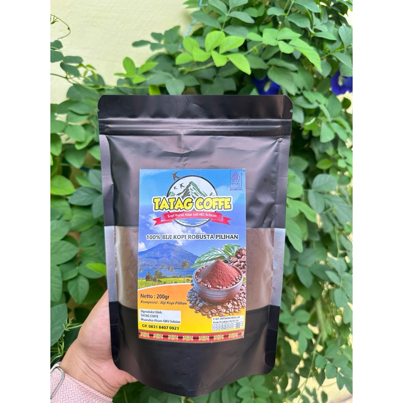 

Kopi robusta 100% original tanpa campuran