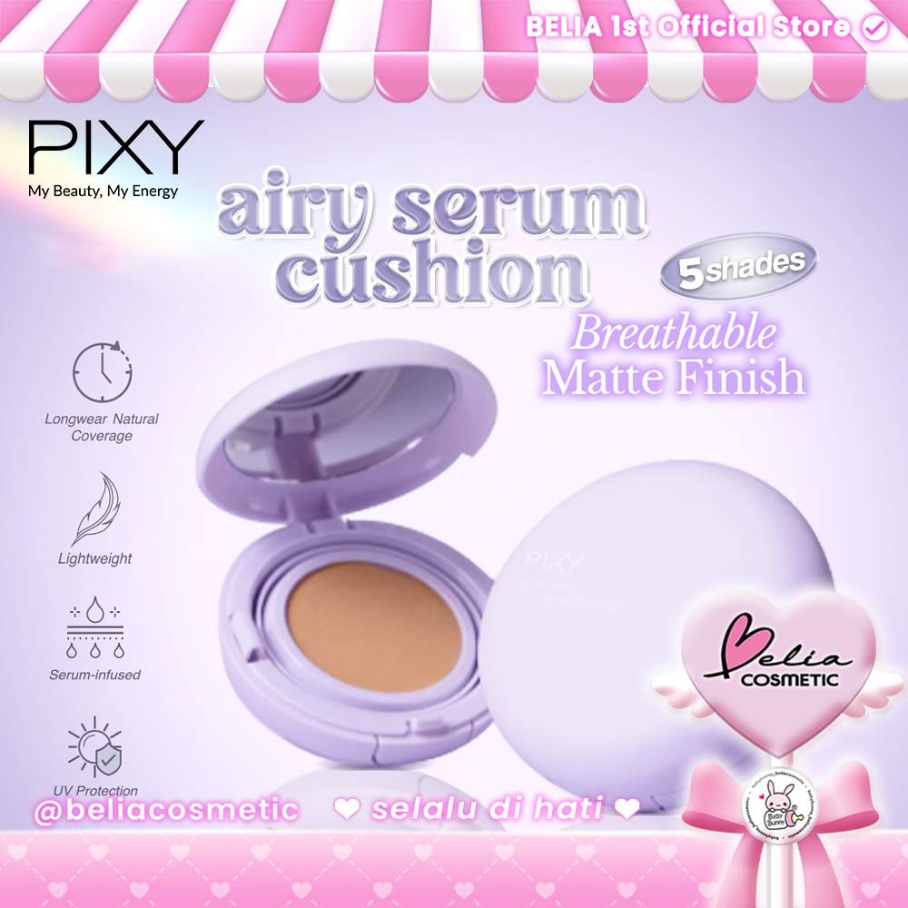 ❤ BELIA ❤ PIXY Airy Serum Cushion Matte | Cusion matte finish | #Filter_Free