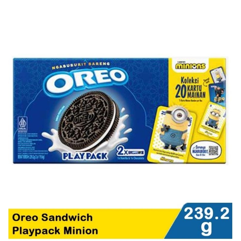 

Oreo Sandwich Playpack Minion Box239.2g