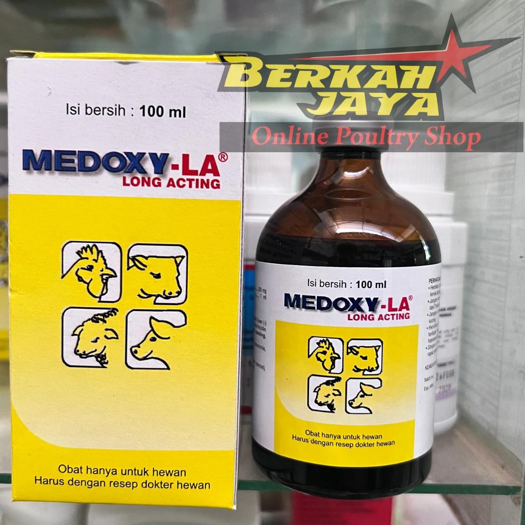 MEDOXY LA obat ayam hewan oxytetra medion