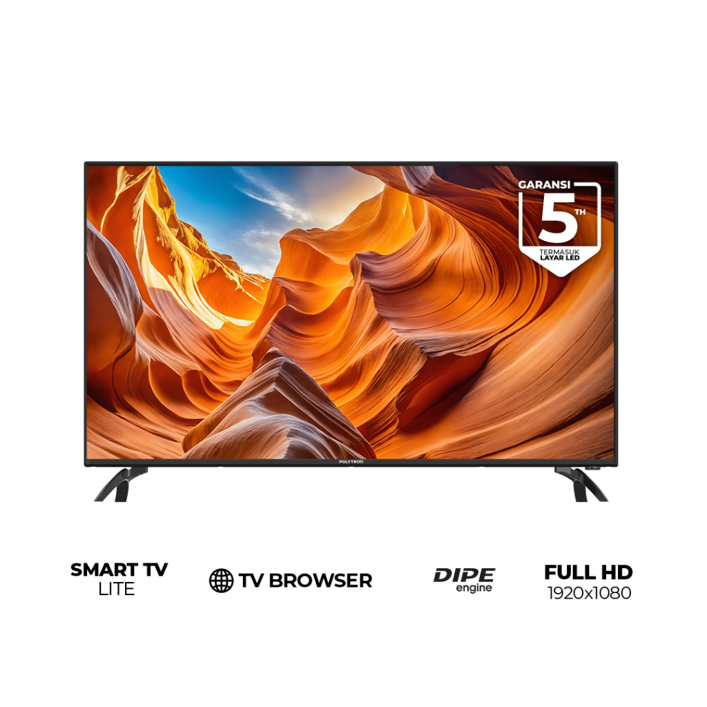 LED – POLYTRON – 40CV8969 SMART TV- KHUSUS AREA SALATIGA
