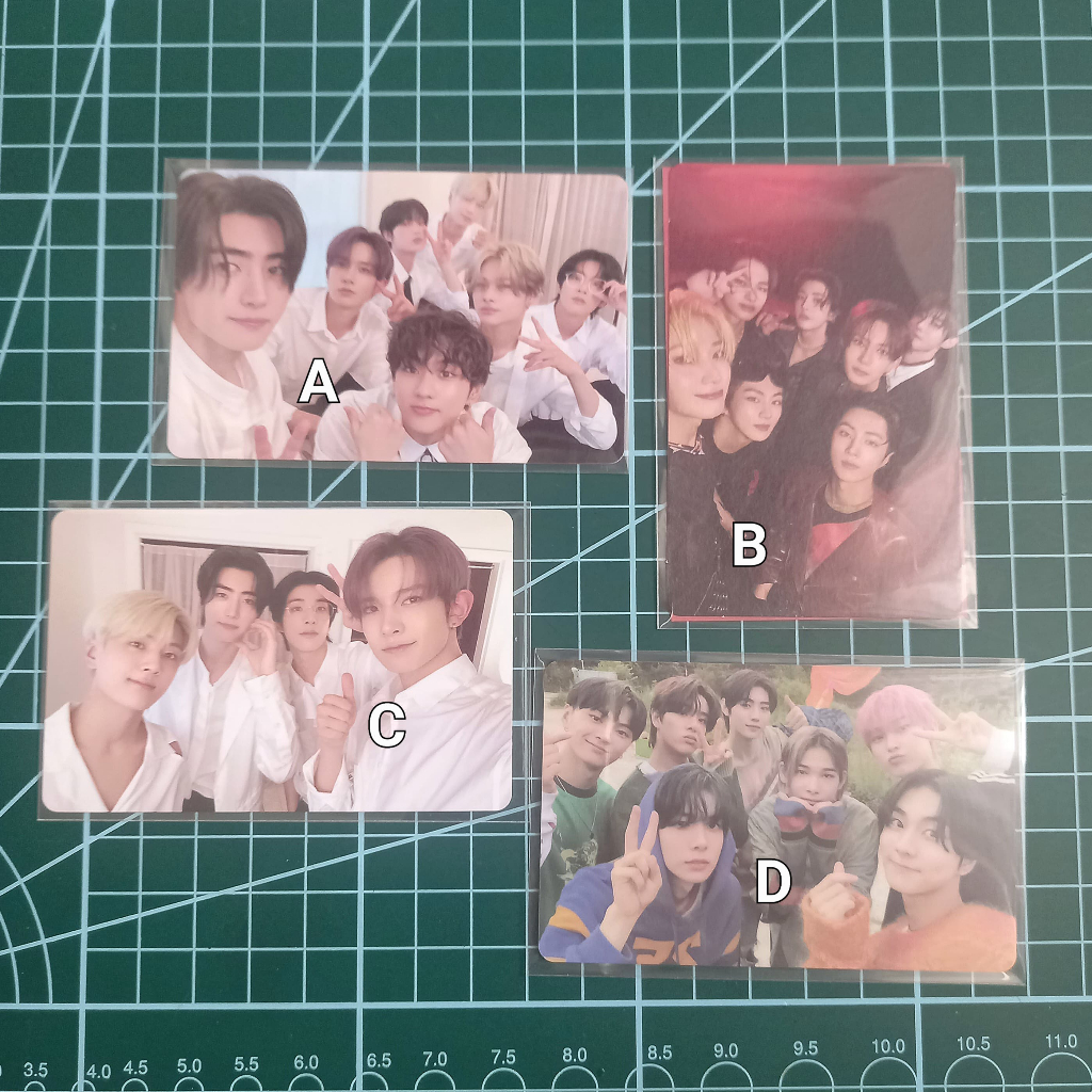 PHOTOCARD PC OFFICIAL ENHYPEN OT7 (SEASONS GREETINGS 2024, HYUNG LINE, CONCESSIO, LD PWS CHARYBDIS)