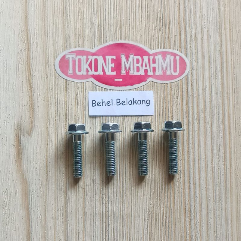 Baut Cover Behel Belakang Yamaha New Vega ZR 115 Karbu Karburator