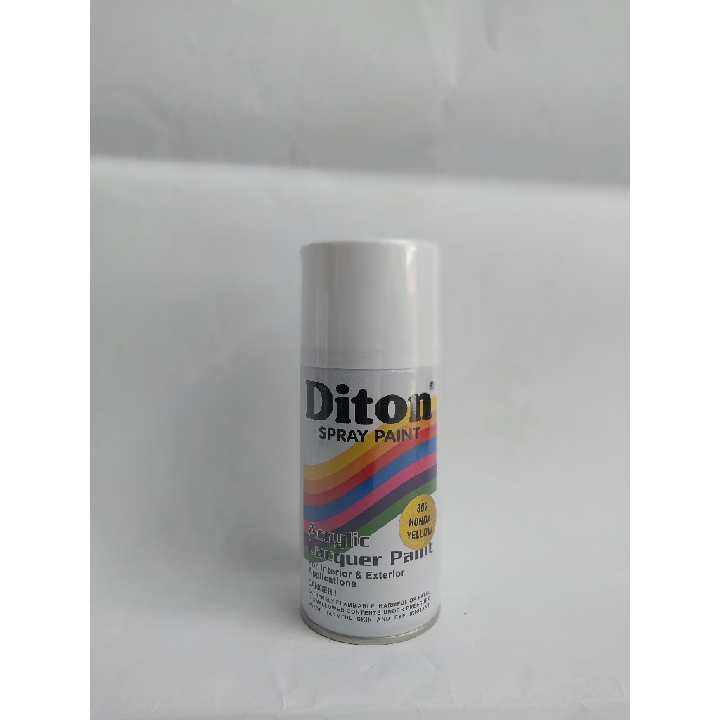 cat spray DITON warna Kuning 802 HONDA YELLOW