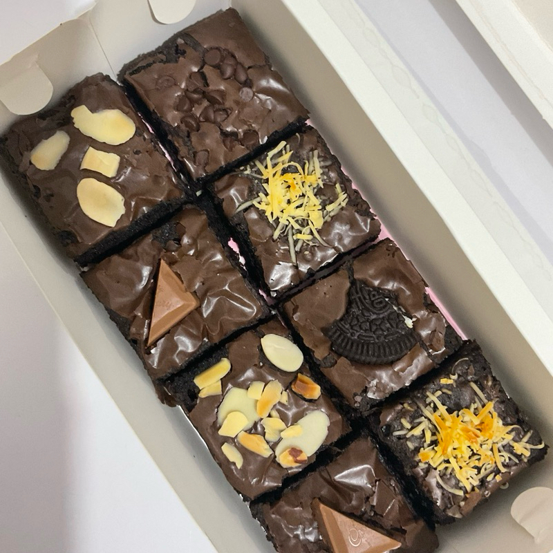 

brownies fudgy 20x10 brownies panggang