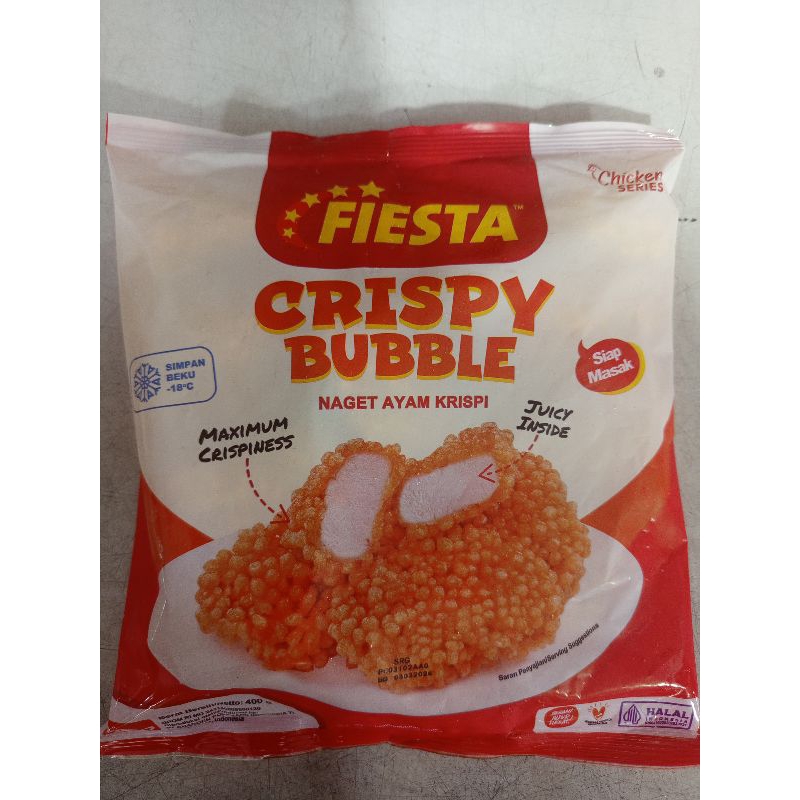 

FIESTA Crispy Bubble Nugget ayam 400g