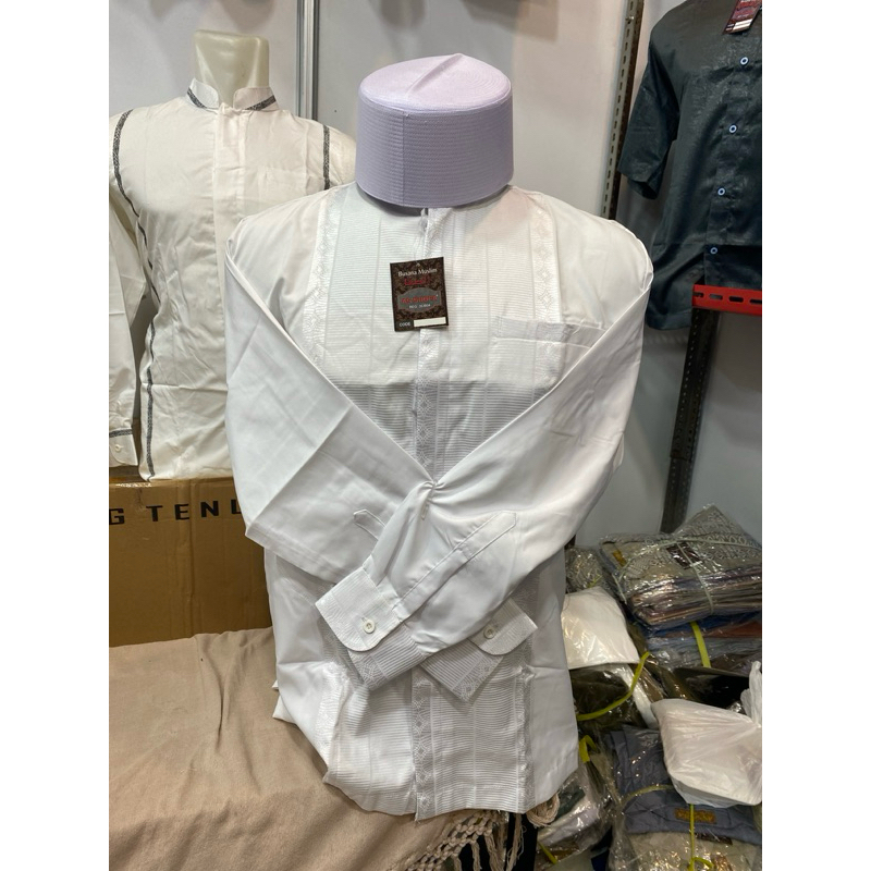 Baju Muslim Pria Murah Putih