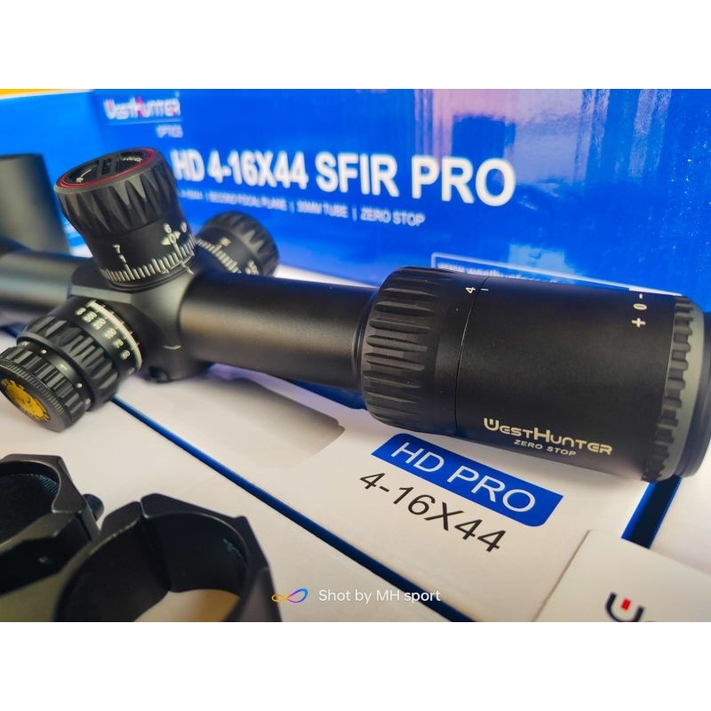telescope westhunter HD 4-16x44 sfir pro zero stop