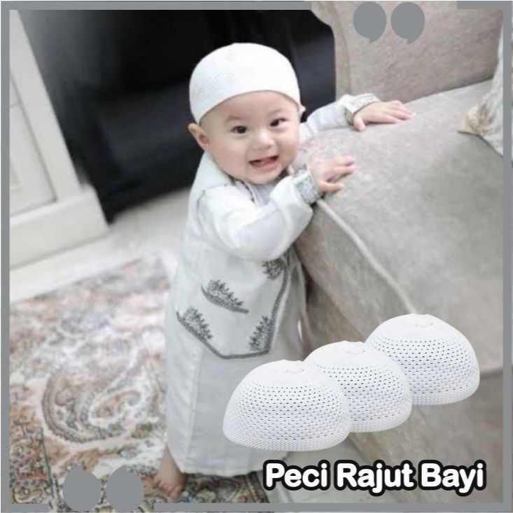 Peci rajut Bayi Laki Laki Kopyah Kopiah Rajut Anak Bayi Balita Newborn Baru Lahir