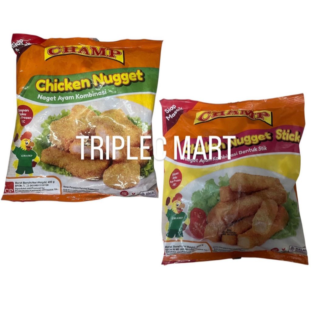 

Chicken Nugget Champ Nugget Ayam 450gr