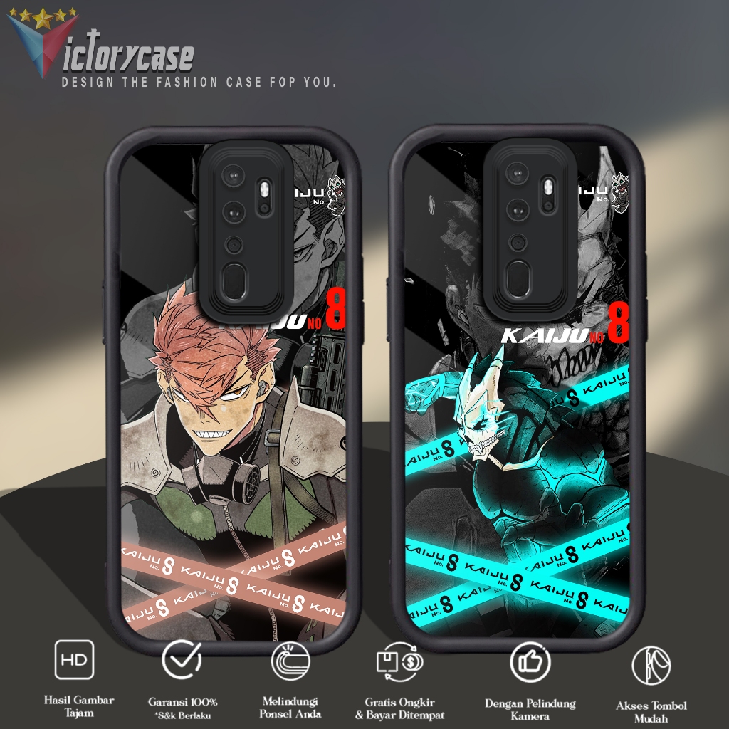 Case Premium Compatible For OPPO A5 A9 2020 Motif [ KAIJU ] Casing Softcase Glossy Anti Jamur