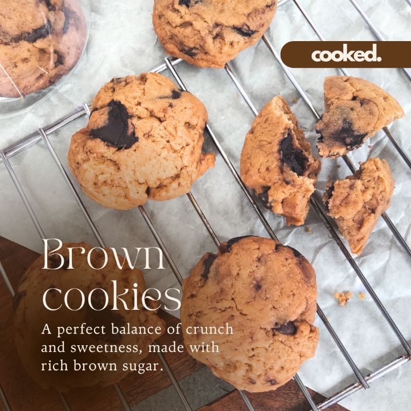 

Brown sugar chocolate chip cookies