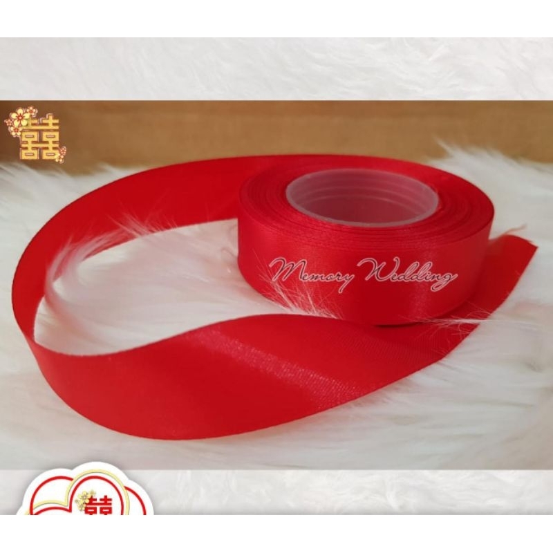 Pita kain Merah tuk sangjit, pita serbaguna sangjit.i