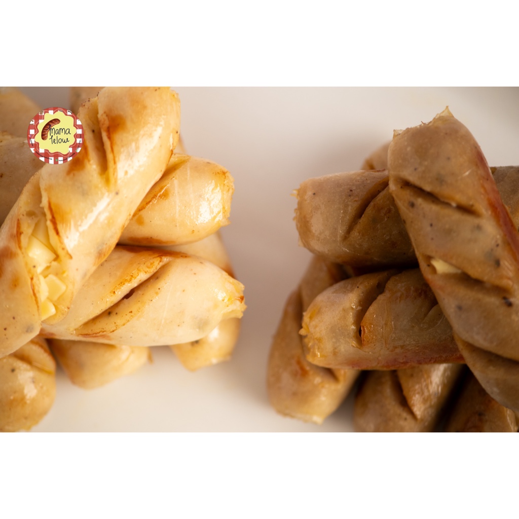 

Sosis Mix Ayam Keju & Sapi Keju Homemade Mamalelow