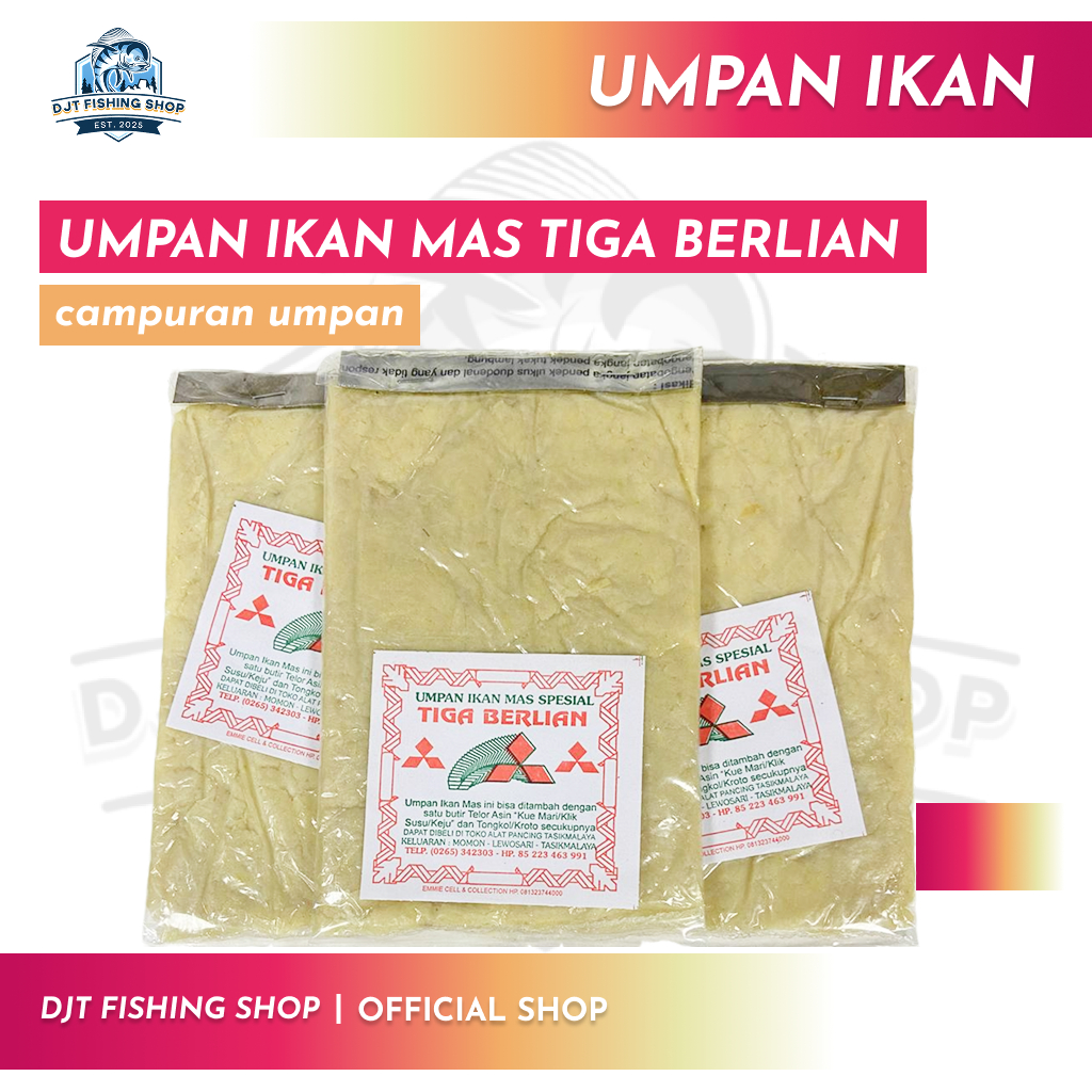 Umpan Ikan Mas Tiga Berlian (TB)