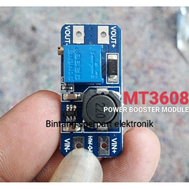 MT3608 DC STEP UP 2A POWER BOOSTER MODULE ARDUINO RASPBERRY MT 3608 MODULE STEP UP MODUL STEP UP MT3