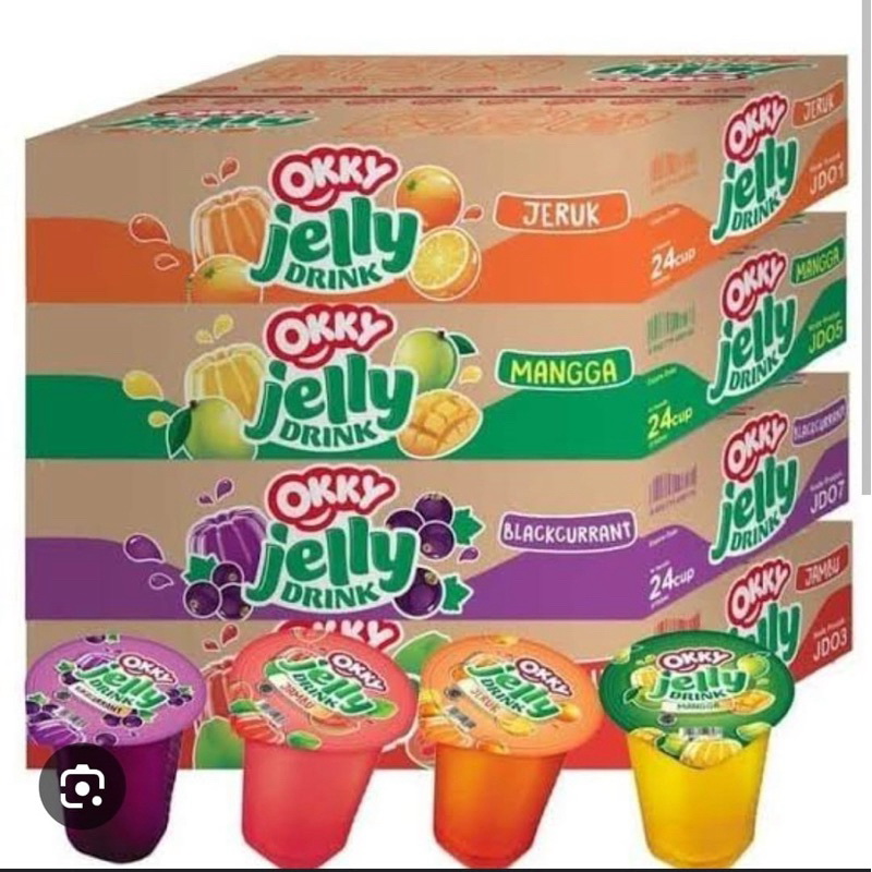 

OKKY Jelly drink 140/145ml karton isi 24