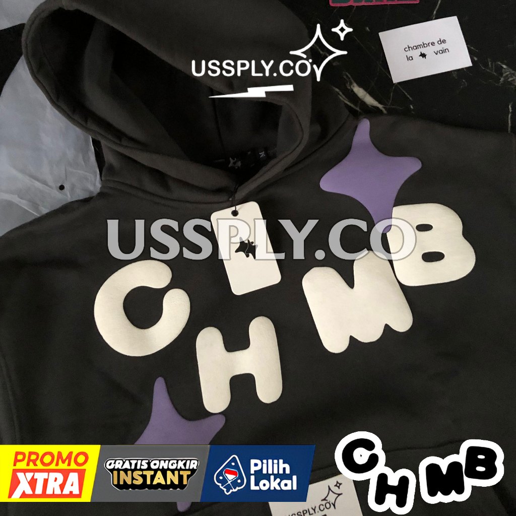 CHMB Hoodie Shooting Love Grey