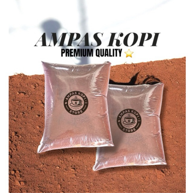 

Ampas Kopi Kering Multifungsi 500gr - Pupuk /Masker / Scrub / Penghilang Bau / Briket