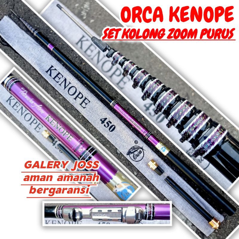 Tegek kolong zoom orca Kenope 360 450 540 sudah zoom purus