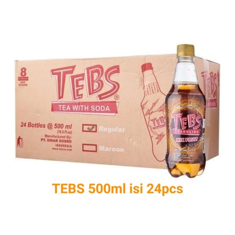 

Tebs sparkling kemasan botol 500ml