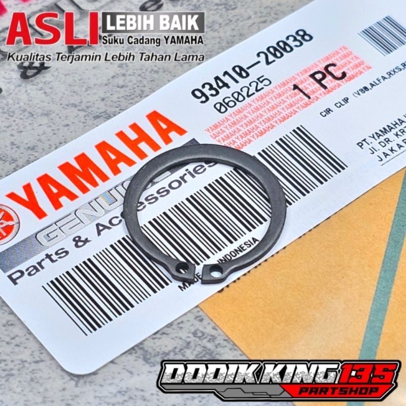 CLIP KLIP KANCING PENGUNCI AS GEAR GIR DEPAN F1ZR FIZR FORCE1 ALFA VEGA R LAMA ORIGINAL YAMAHA | 934