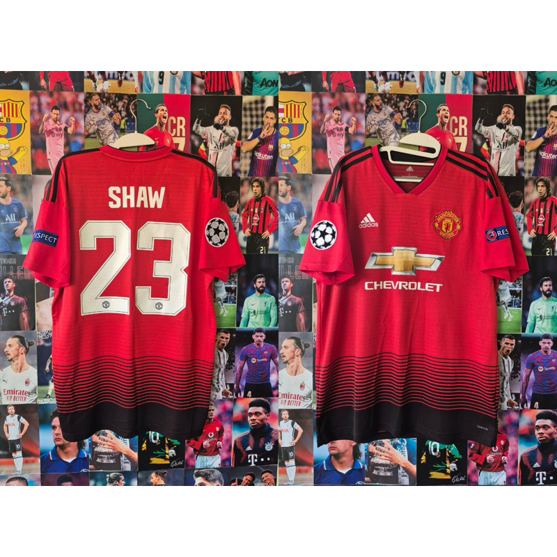 JERSEY ORIGINAL MAN UNITED MU HOME 2018/2019 SHAW