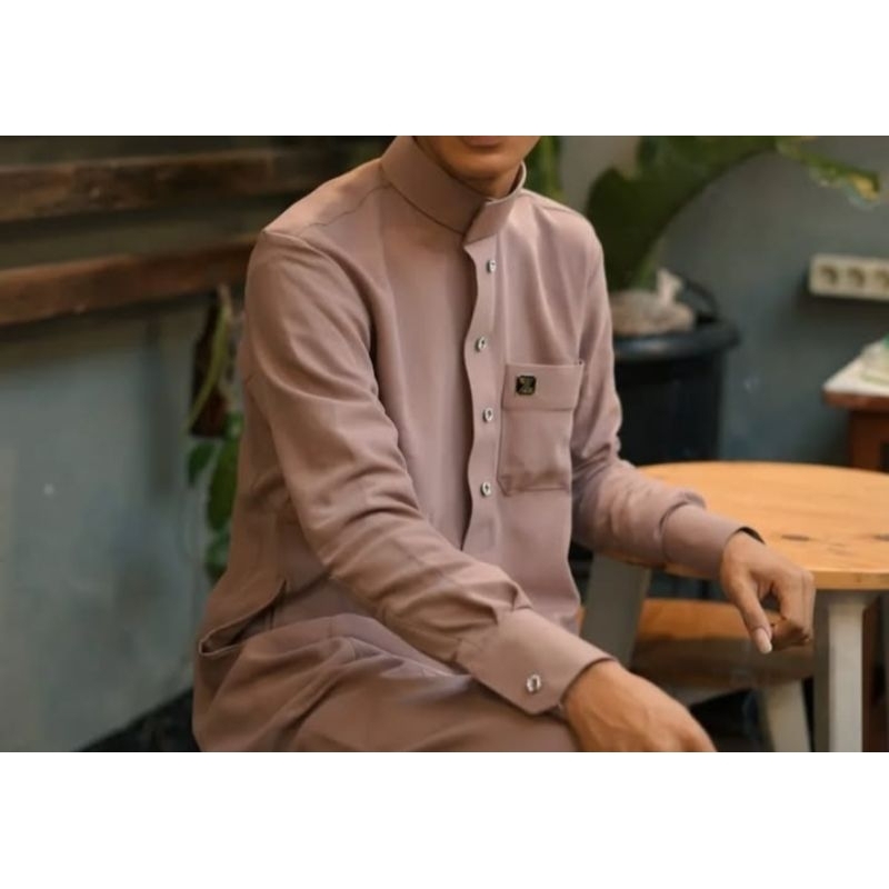 jubah zaafer cocoa Second