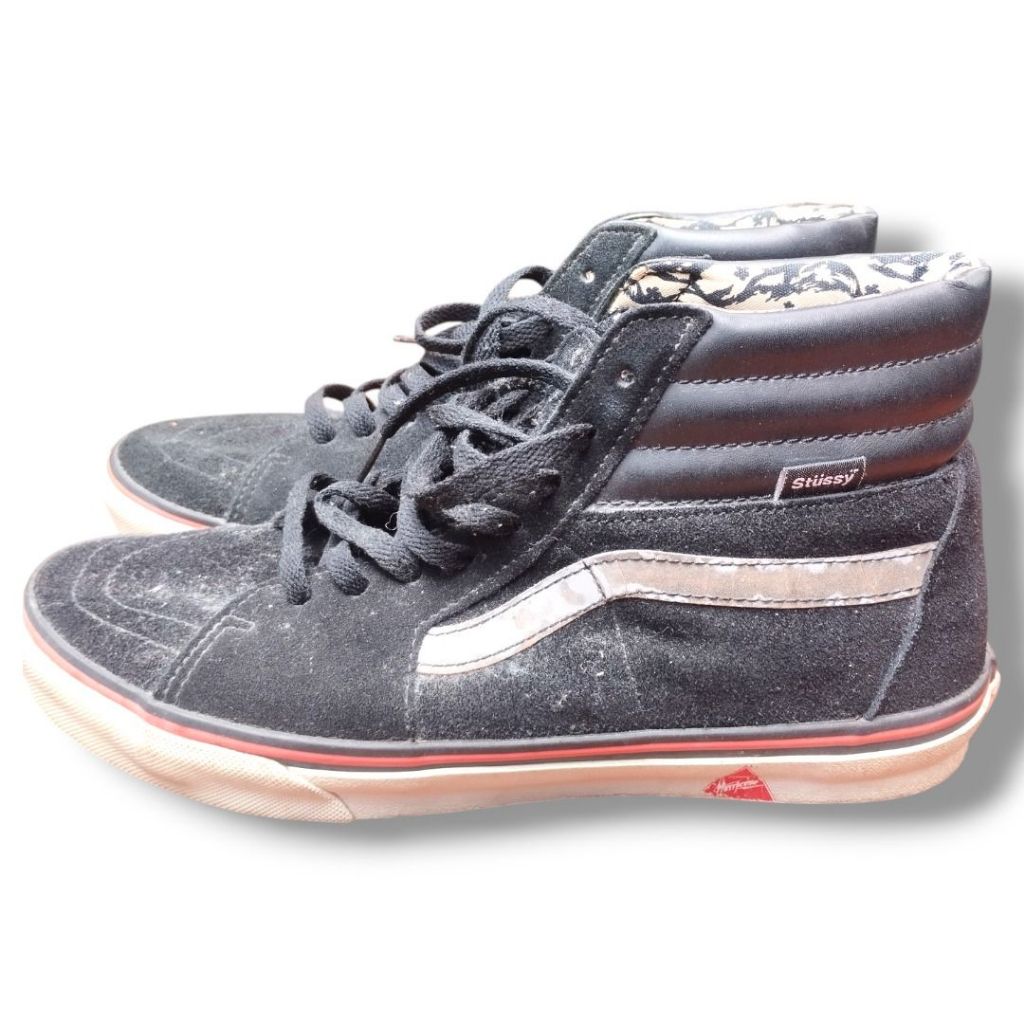 VANS SK8-HI STUSSY JAPAN MARKET SNEAKER SHOES | SEPATU | DJS