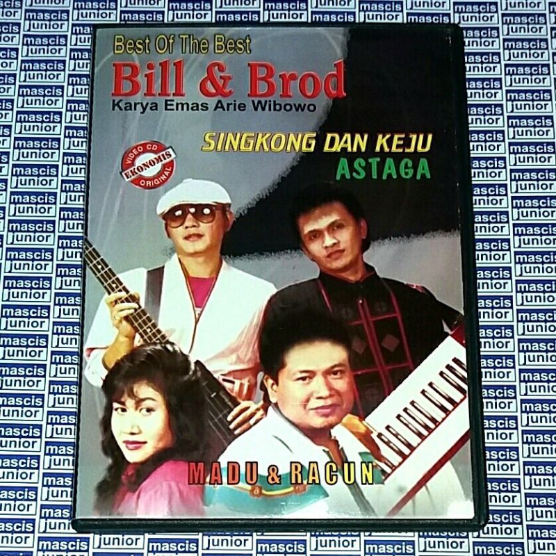 VCD Bill & Brod - Best Of The Best - Karya Emas Arie Wibowo V CD ORIGINAL