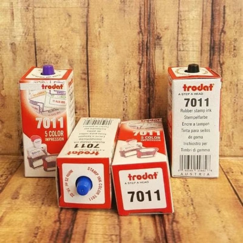 

Tinta Trodat 7011 25ml Original Tinta Stempel Otomatis