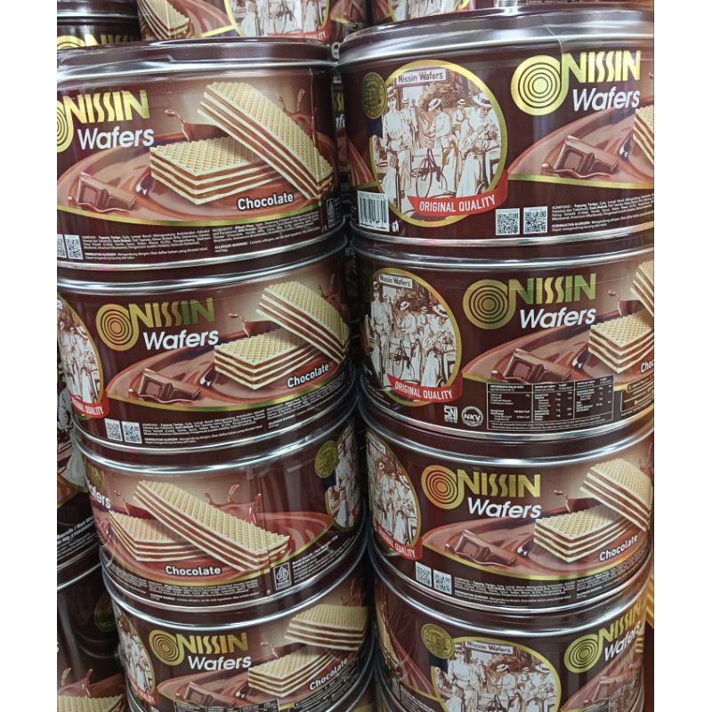 

Nissin Wafer Chocolate kaleng 180gr - coklat