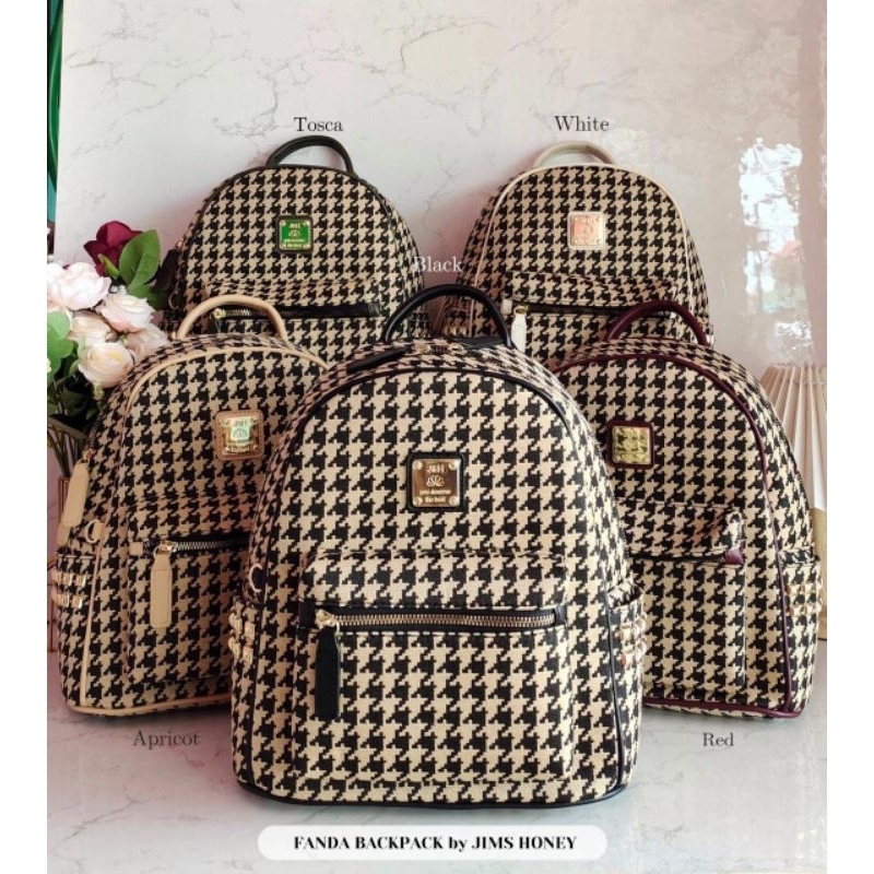FANDA BACKPACK BY JIMSHONEY TAS RANSEL CEWEK TAS RANSEL PEREMPUAN TAS RANSEL WANITA TAS RANSEL KEKIN