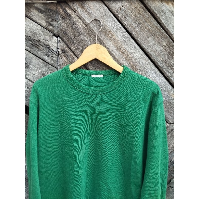 Crewneck Gu Uniqlo Hijau